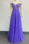 Robe Champêtre De Soirée Maxi À Paillettes Col Bardot Bretelles Fines Longue Fluide En Tulle