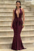Robe Champêtre Longue Col V Très Profond Dos Nu Drapée Et Froncée Sans Manches Coupe Sirène Moulante